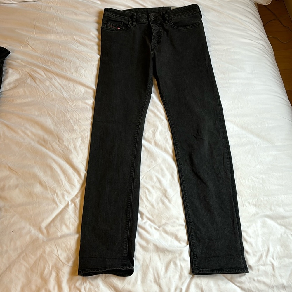 Diesel Buster Black Jeans